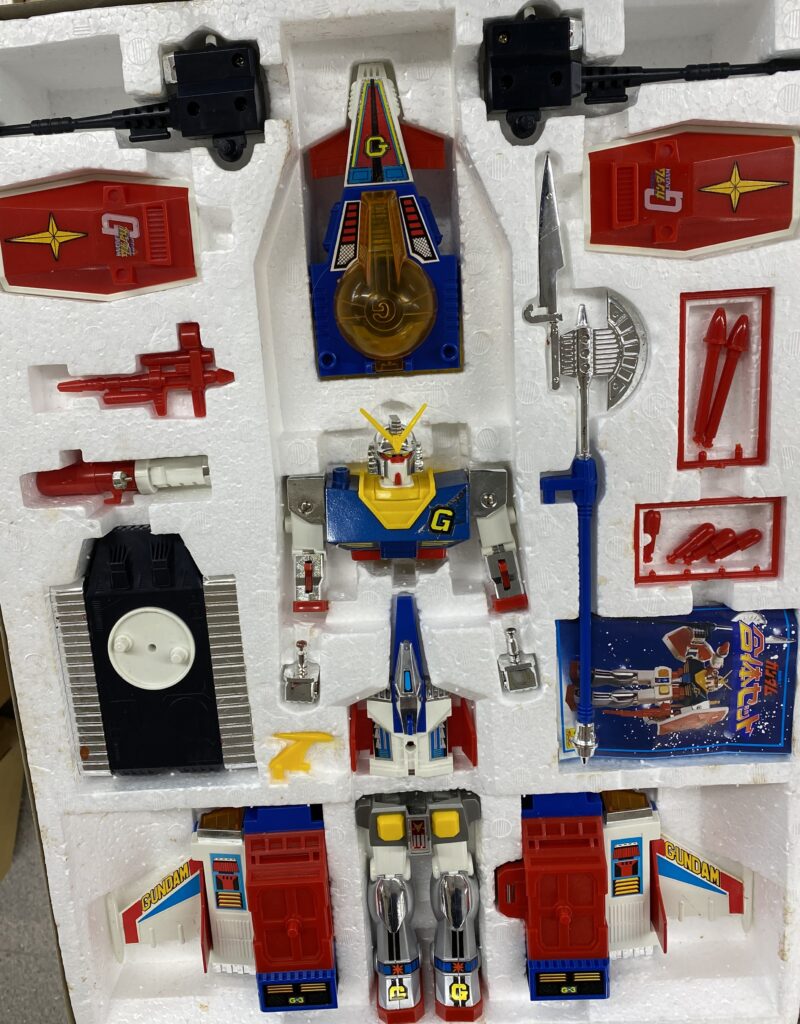機動戦士ガンダムDX合体セット、内容物