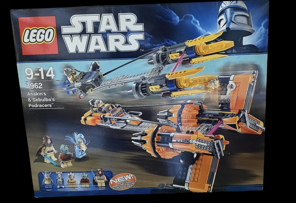 アナキンとセブルバのポッドレーサー 7962