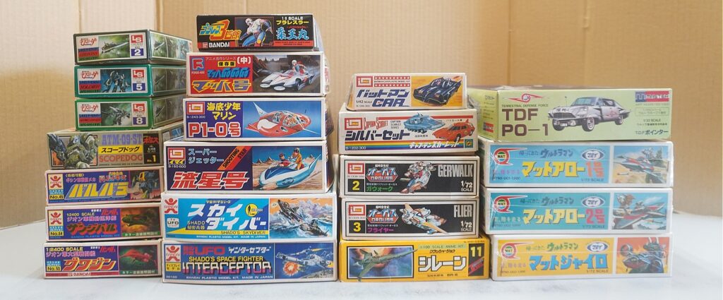謎の円盤UFO他 プラモデル 買取